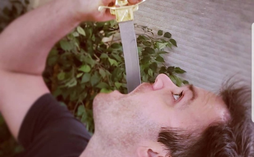 Sword Swallowing Spectacle